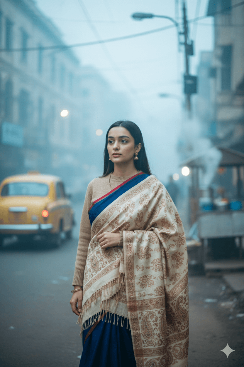 Traditional Bengali • Vertical Frame